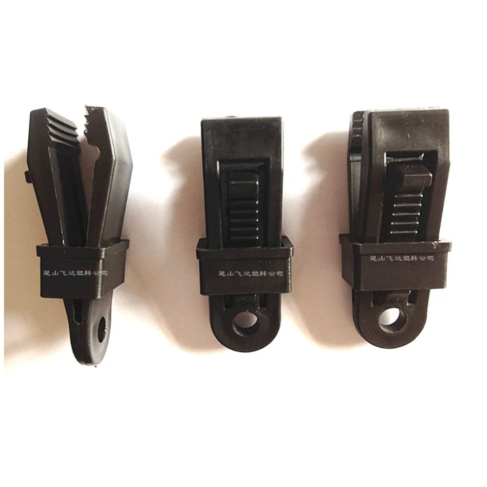 

2019 New Arrival Tents Awning Wind Rope Awnings Clamp Outdoor Camping Plastic Clip Tents Awning Clip Tent Accessories