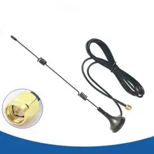 OSHINVOY 2,4g с высоким коэффициентом усиления 5dBi Магнитная база whip SMA антенна RC части 2400MHz wifi внутренняя приемная антенна сигнала