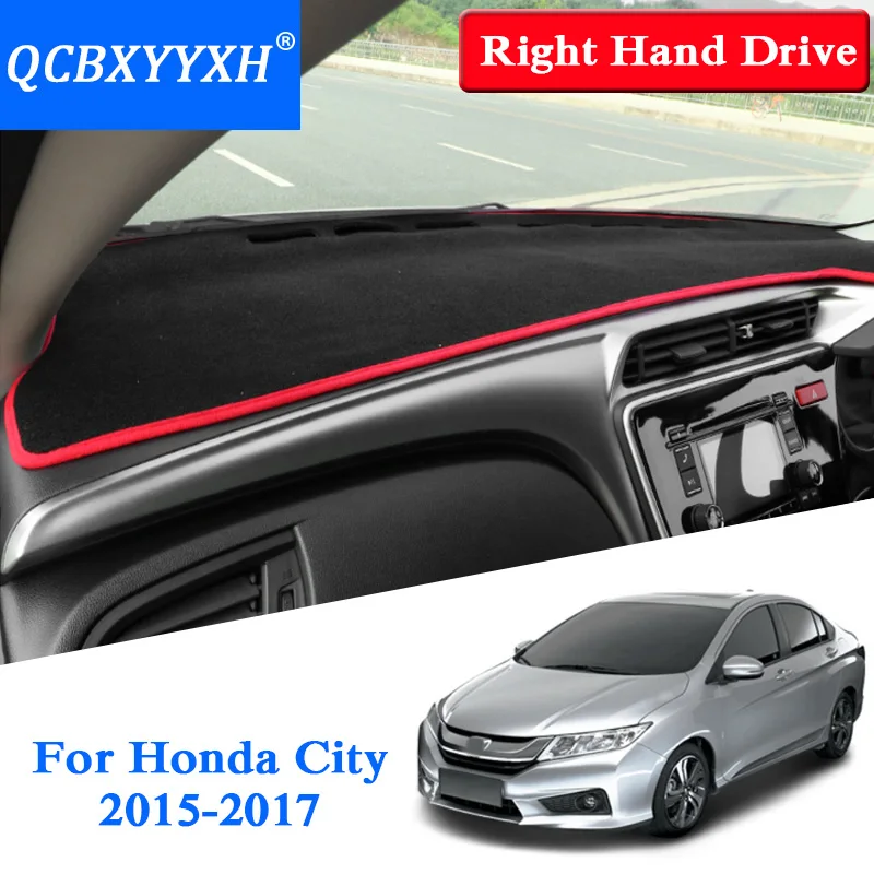 QCBXYYXH для Honda City- правым приводом приборной панели Коврик защитный интерьер Photophobism коврик тент подушка для стайлинга автомобиля