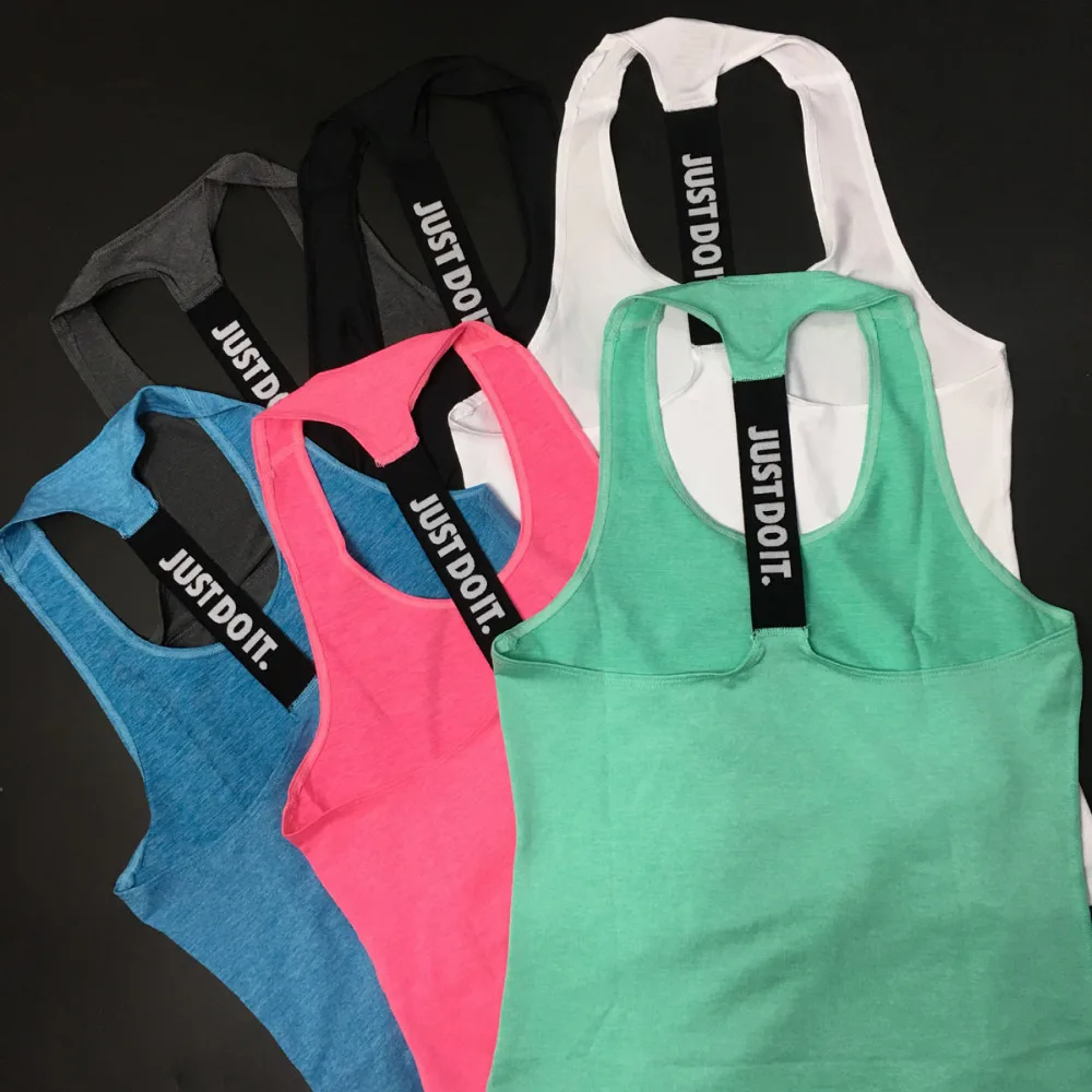 

1 pcs Yoga Shirt Women Gym Sports Vest Ladies Sleeveless Summer Fitness Running Yoga Shirts Tops Quick Dry Shirt Open Back