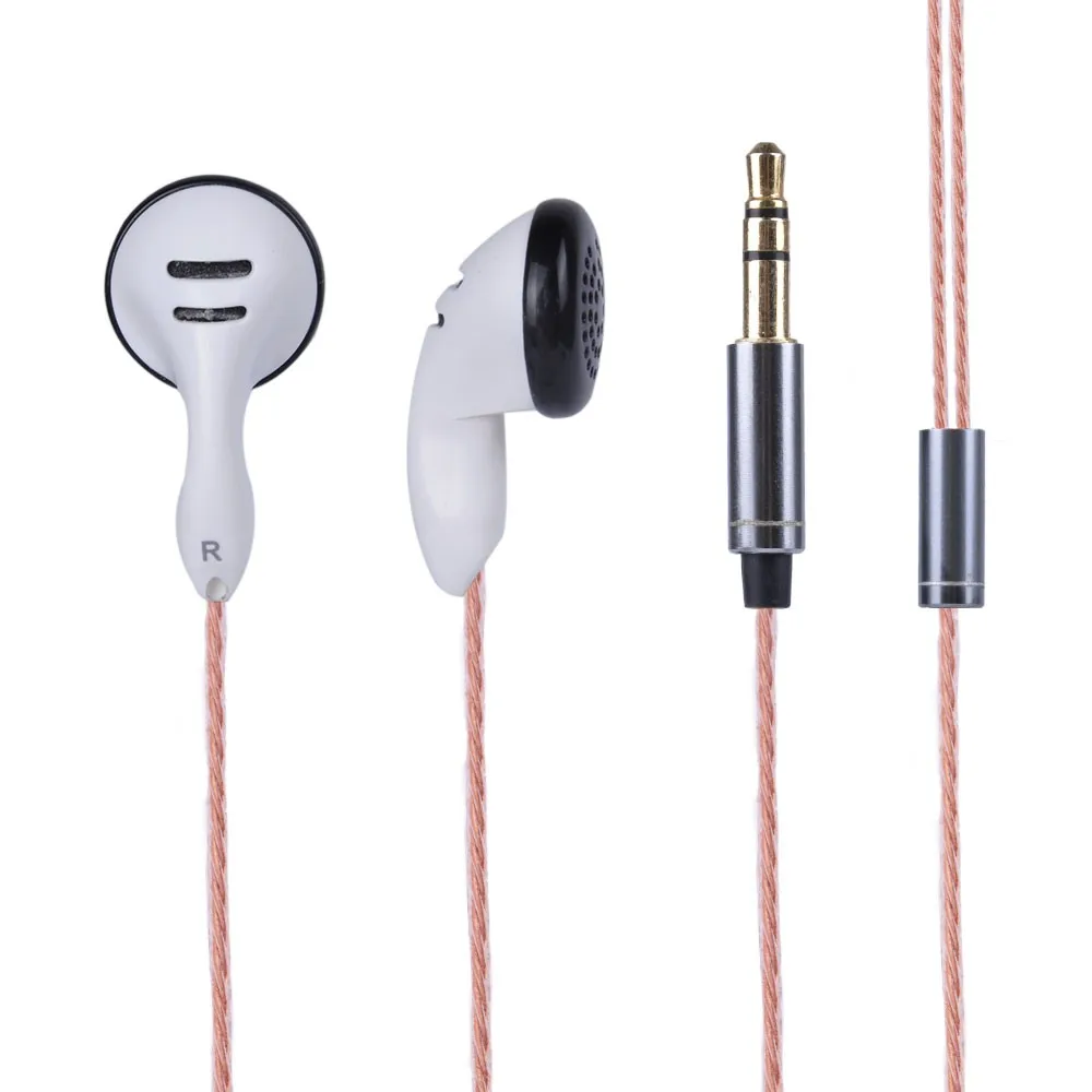 2017 HiFi Новый dqsm Z &amp W панда PK2s вкладыши в ухо наушники плоская голова разъем беруши