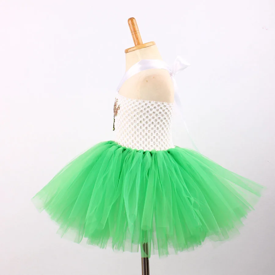 Crown Princess Baby 1st Birthday Tutu Dress Little Girl Baptism Clothes Infant Party Dresses for Holiday Photo Props (2)