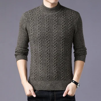 

Men Sweater Pullover Men 2018 Male Brand Casual Slim Sweaters Men High Quality hombre O-Neck Men'S Sweater pullover masculino