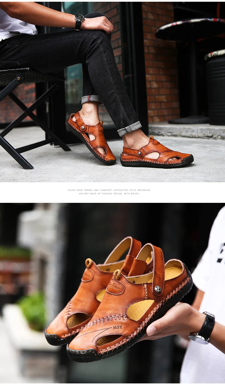 homens sandálias macias confortáveis roman homens sapatos