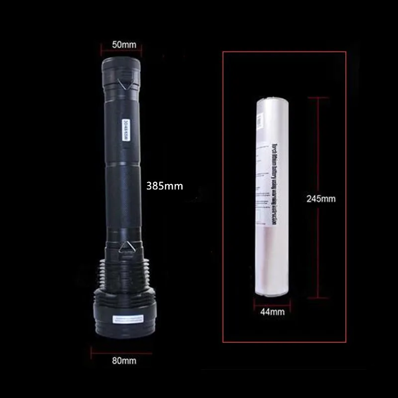Фумат Hid Факел батарея 245*44 мм 10200mAh аккумулятор ксеноновый фонарь батарея|hid torch|torch
