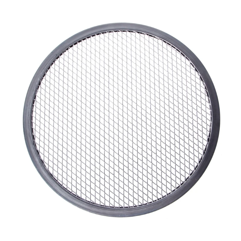 Aluminum Mesh Grill Pizza Screen Round Baking Tray Net Kitchen Tools Ovens Kit M15 pizza bakeware