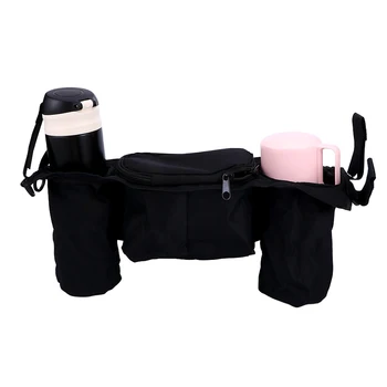 

Baby Stroller Organizer Baby Carriage Bottle Cup Holder Bag for Pram Buggy Baby Stroller Accessories Wheelchair Bag