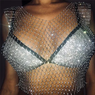 as model PARAKINI, бикини с кристаллами, накидка, бикини, Топ для женщин, сексуальная сетка, открытая сетка, женский купальник, накидка, пляжная одежда, купальник - Цвет: as model