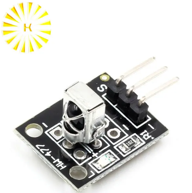 

KY-022 3pin TL1838 VS1838B 1838 Universal IR Infrared Sensor Receiver Module Diy Starter Kit