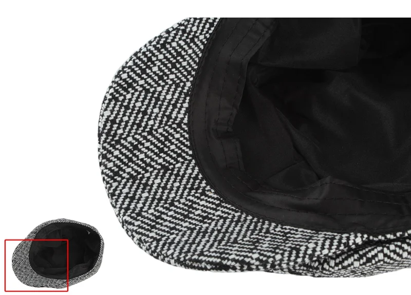 Кепка Newsboy, черная, белая, восьмиугольная кепка, осенняя, зимняя, унисекс, уличная, морозостойкая, шапки, шапки для мужчин, Sombreros para hombres