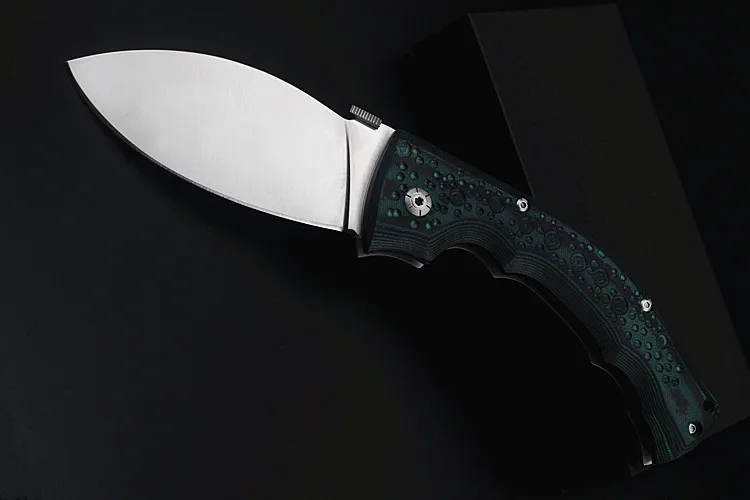 2020 New Free Shipping 7CR17Mov Steel Outdoor Tactical Folding Army Knife Survival Mikata Handle Hunting Military Knives Tools