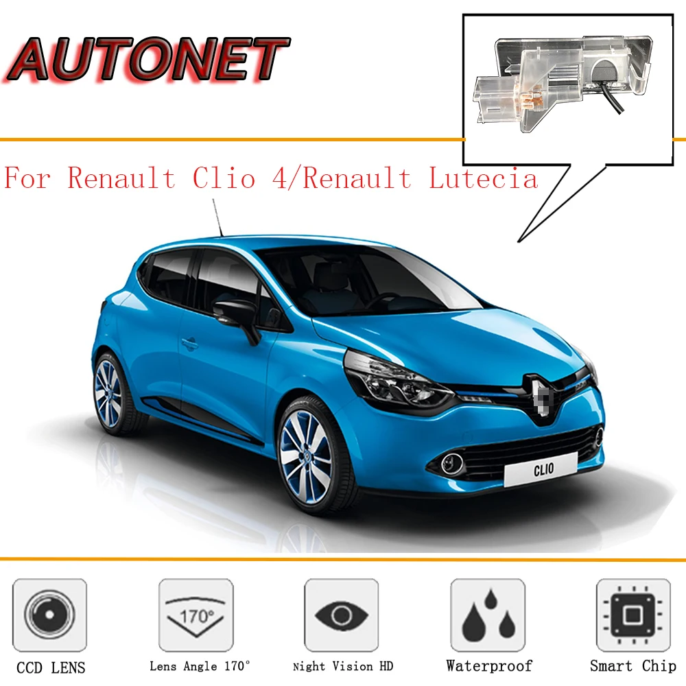 AUTONET камера заднего вида для Renault Clio 4 для Renault Lutecia 2012~ /CCD/камера заднего вида/камера резервного копирования/камера номерного знака