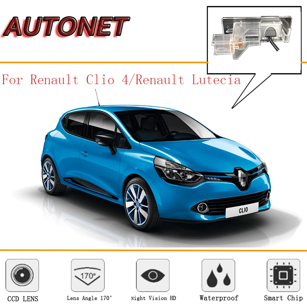 AUTONET камера заднего вида для Renault Clio 4 для Renault Lutecia 2012 ~ 2018/CCD/обратная камера/резервная камера/номерной знак камера