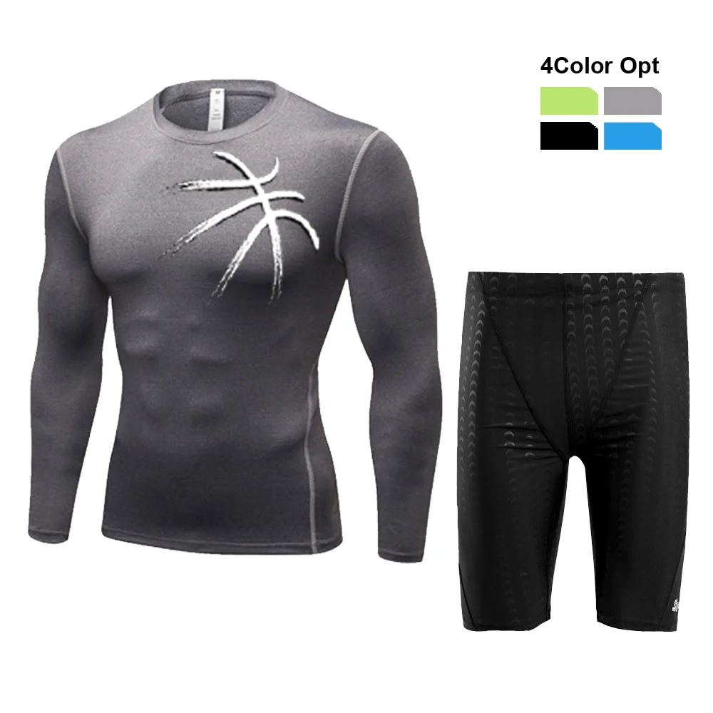 swimming top with sleeves