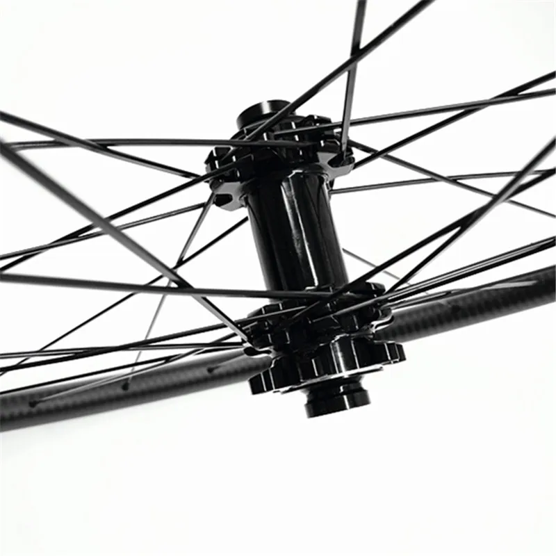 Mtb велосипед диск Углеродные колеса powerway M42 прямой pull 100x15 142x12 шины велосипеда углерода mtb 29er Сверхлегкий 34x3 мм велосипедные колеса