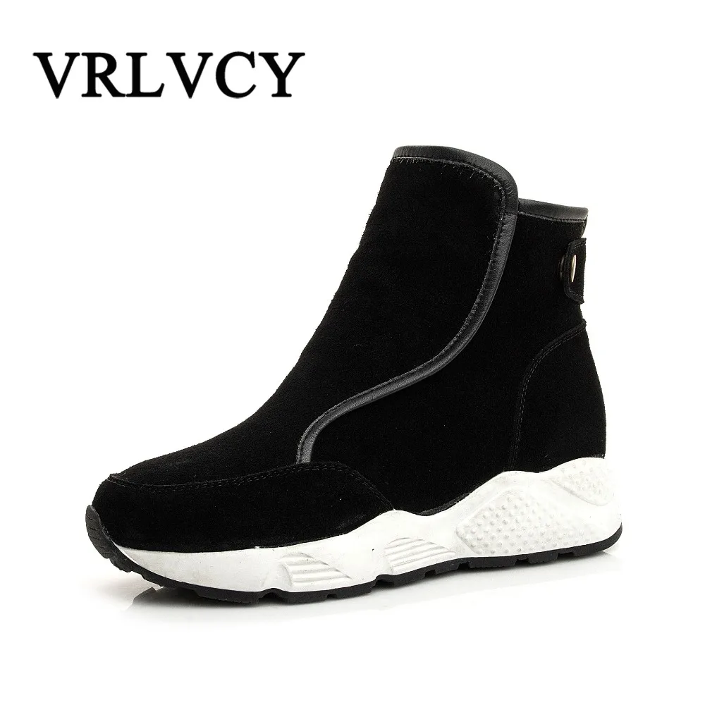 

Winter new thick long-sleeve short tube snow boots women's short boots thick-soled cotton boots flat with warm women's shoes