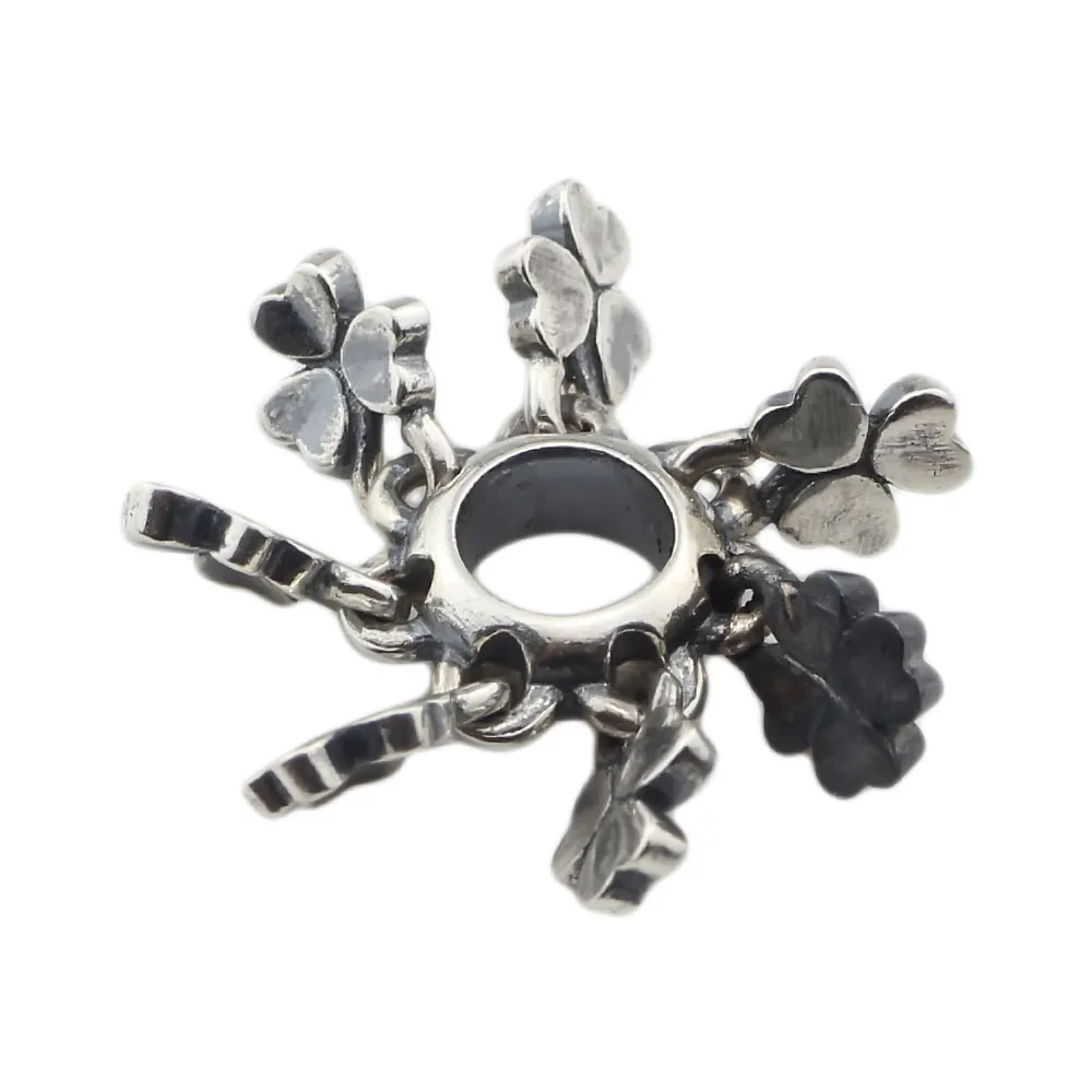 

S925 Sterling Silver Lucky Moves 1:1Beads For Jewelry Making Charms Fits Original Troll Bracelet& Necklace Free shipping