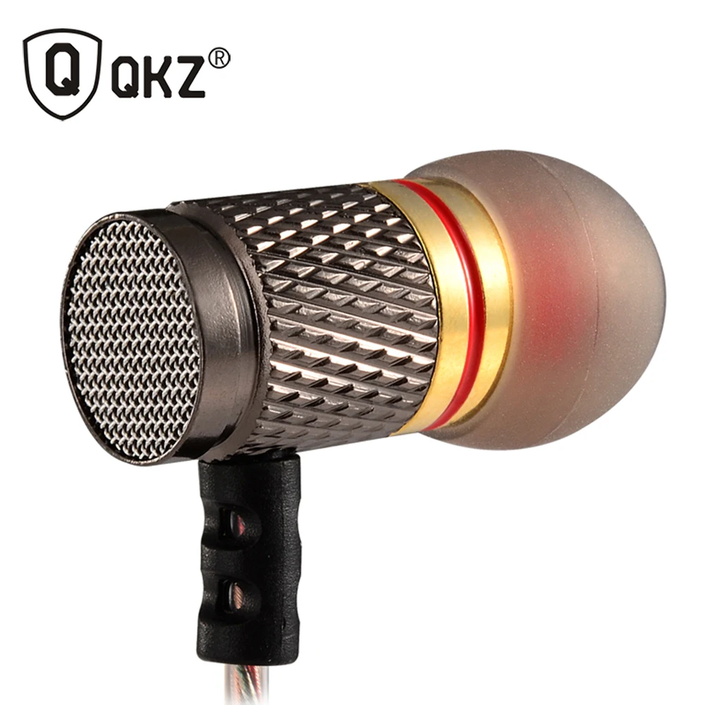 Free shipping QKZ ED2 Earphones and Headset For the Phone DJ MP3