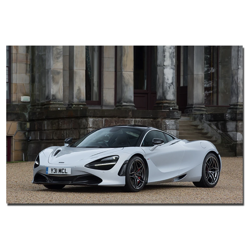 Супер автомобильный постер McLaren 720 S настенные художественные картины на холсте для декора