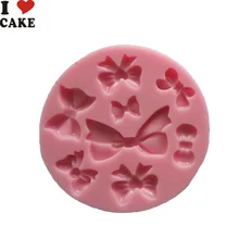 Сладкий бантом помадка украшения торта силиконовые формы, шоколад Инструменты для тортов FPFA-131 от я торт силиконовые формы/плесень
