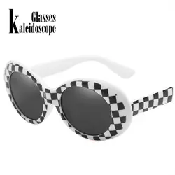 Калейдоскоп очки Для женщин солнцезащитные очки Нирвана Курт Кобейн солнцезащитные очки ретро Для мужчин очки Мужской Женский очки