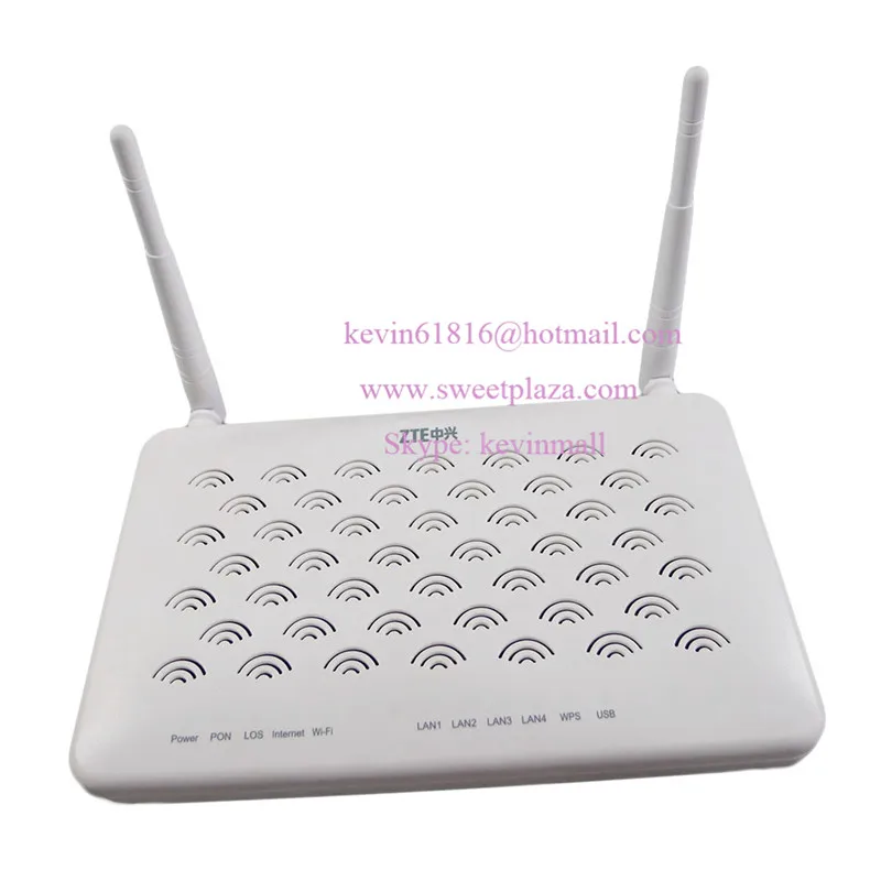 Zte внешние антенны ZXHN F600W GPON ONU с 4 GE портами+ wifi роутер SC/APC вход