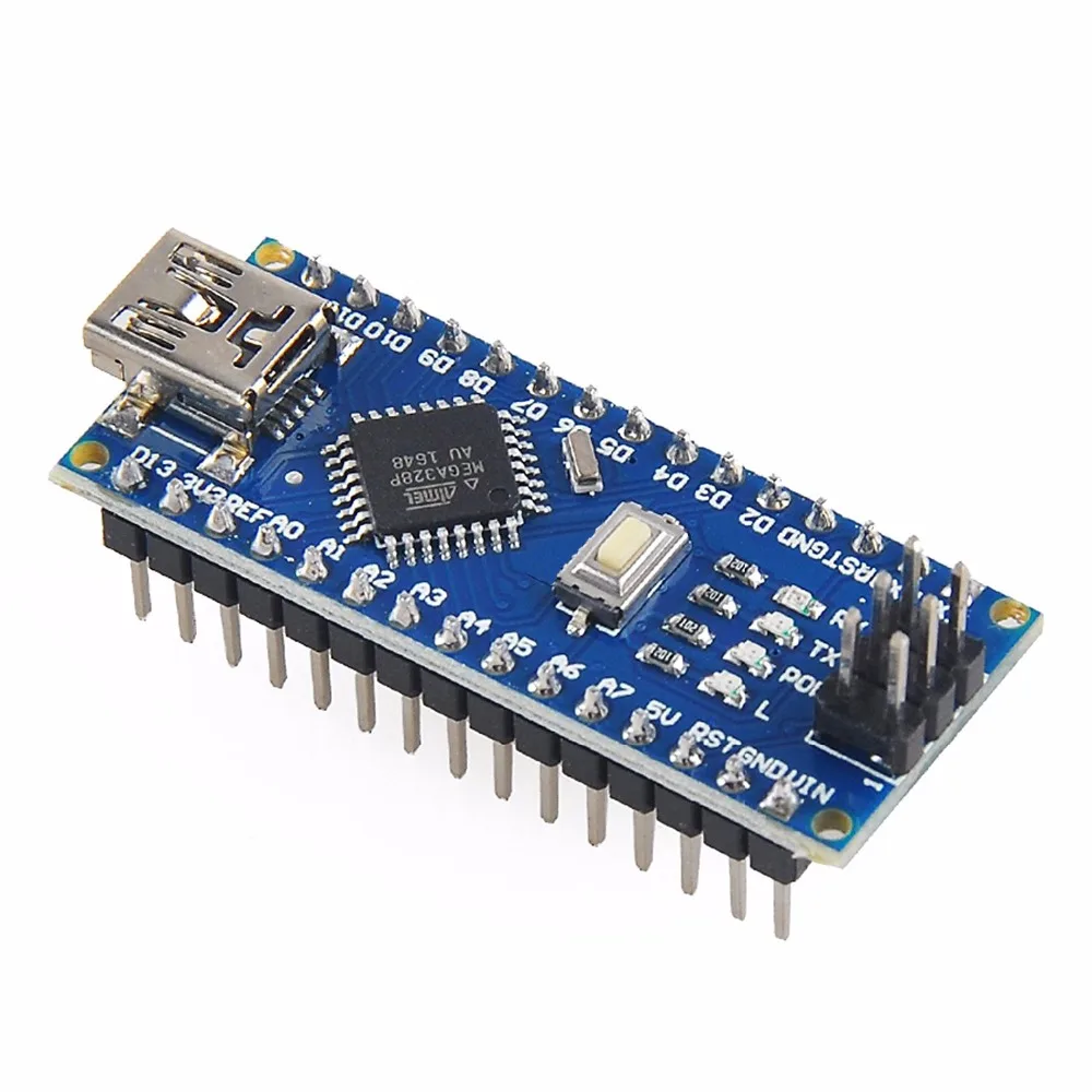 Горячая Распродажа, 5 шт. Nano 3,0 ATmega328P контроллер совместимый с Arduino NANO CH340 Turno USB контроллер NingunaCABLE V3.0 NANO