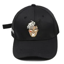 Прямая поставка Знаменитая певица xxxtentacion бейсболка дреды Snapback Кепка для мужчин и женщин хип-хоп шляпа для папы хлопковая кепка