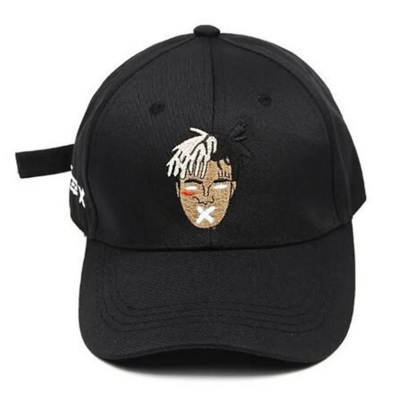 Бейсболка известная певица xxxtentacion бейсболка для дредов Снэпбэк Кепка мужчин и