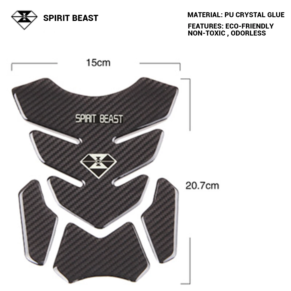 Стикер для мотоцикла SPIRIT BEAST Moto Feul Tank Pad rbike sticker s Moto Pegatinas Переводные картинки для мотоцикла - Цвет: B