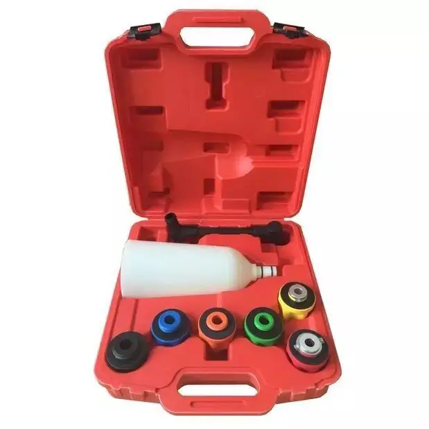 Car Topping Up Engine Oil Funnel Set 8PCS Universal Spillproof Oil