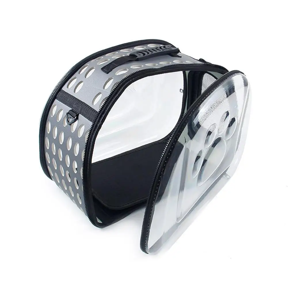 Portable Transparent Pet Bag Breathable Cats Dog Cage Handbag Shoulder Bag For Outdoor Pets Carry Bags