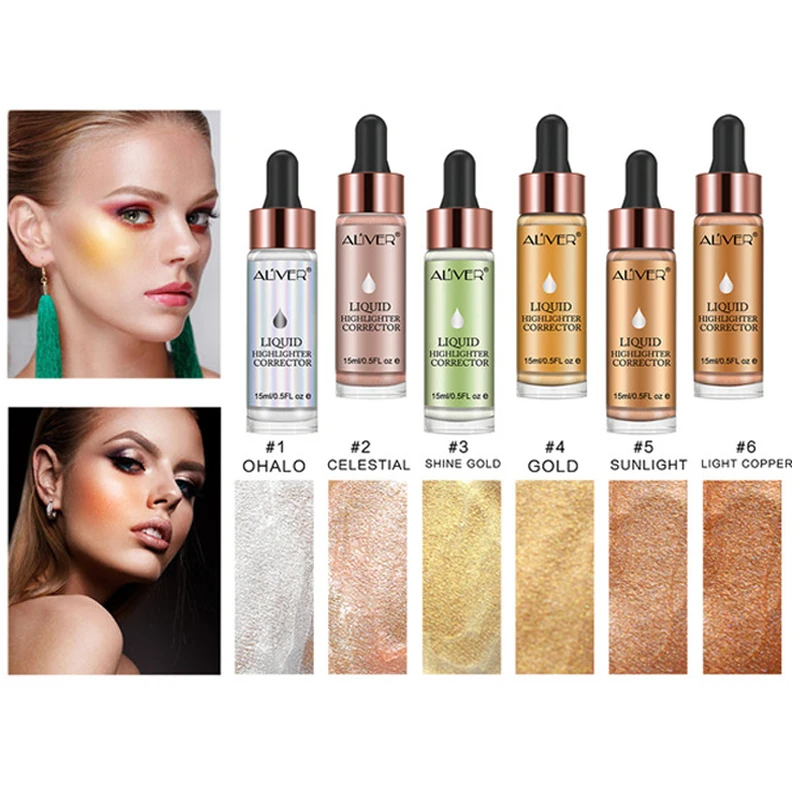 Liquid Highlighter Makeup Oil Control Eyelid Silkworm Polish Liquid