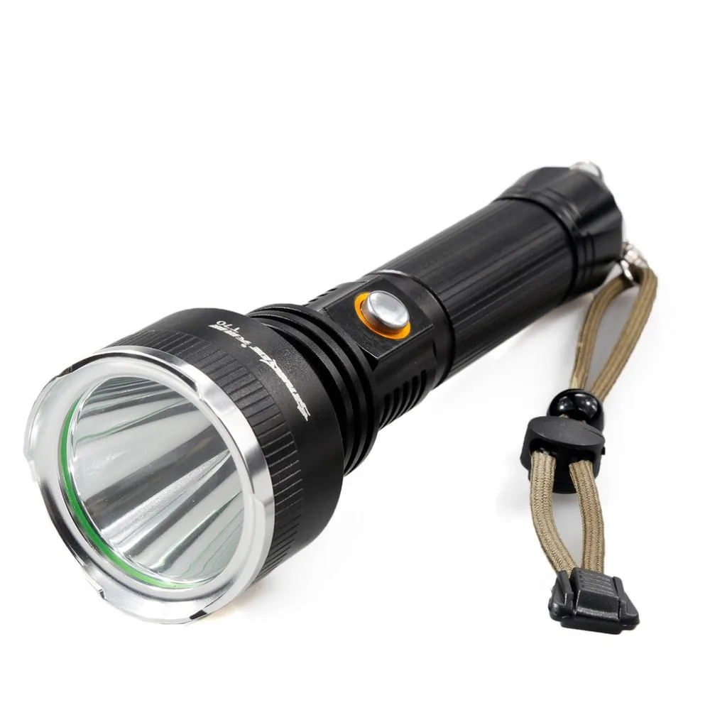 T70 Compact Ultra Bright Flashlight High Power LED Waterproof Outdoor
