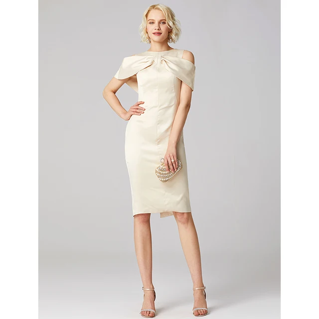 Satin Jersey Dress