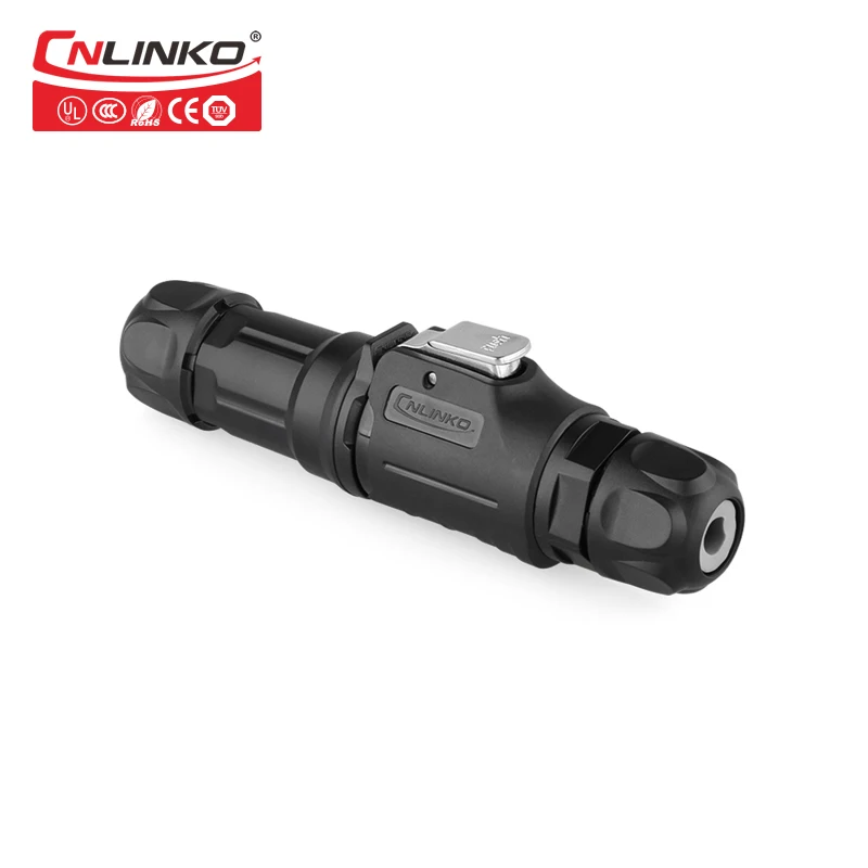 Cnlinko M16 3pin соединителя PBT Пластик в виде ракушки золотые шпильки