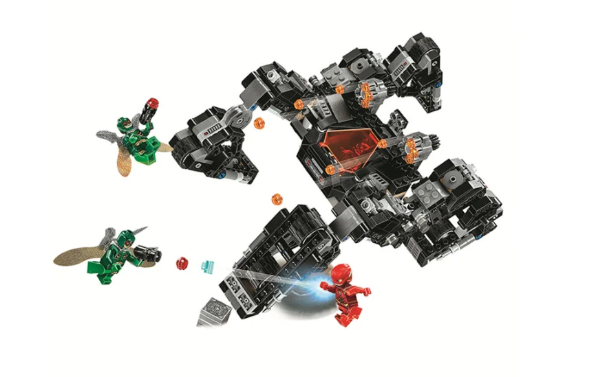 

Super Heroes Justice League Knightcrawler Tunnel Attack 10845 Model Building Blocks Gifts sets Movie Compatible With legoINGS