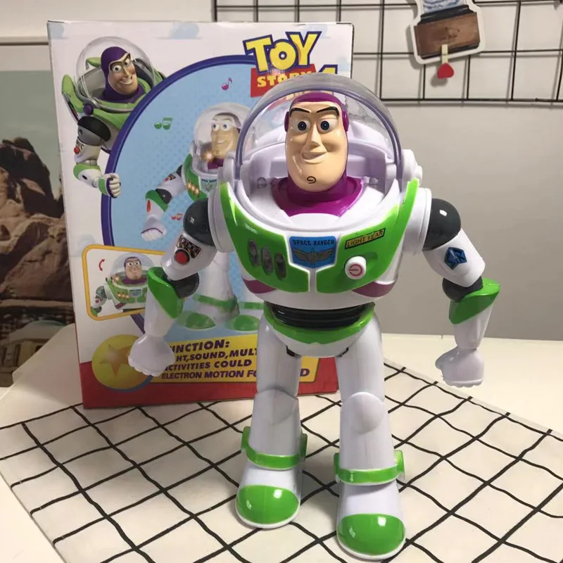 

with Lighting Music Toy Story 3 Buzz Lightyear Toy Woody Action Figure Collectible Doll Toys