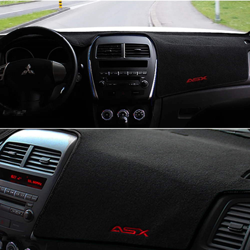Для Mitsubishi ASX 2012 2013 приборной панели автомобиля Избегайте светильник pad инструмент крышка платформы стол коврики Ковры