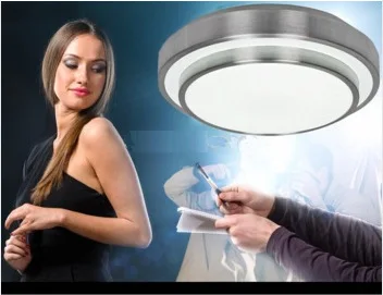 

Double Aluminum Line Led Ceiling Light 41W Dia35CM  Cool White White Indoor Bedroom Kitchen Lamps corridor,Free Shipping