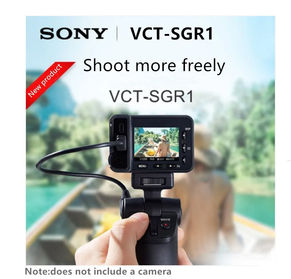 

Sony VCT-SGR1 Multi-function shooting handle For Sony RXO RX100M6 RX100M5 RX100M4 RX100M3 RX100M2 HX90 HX60 WX500 Shooting Grip