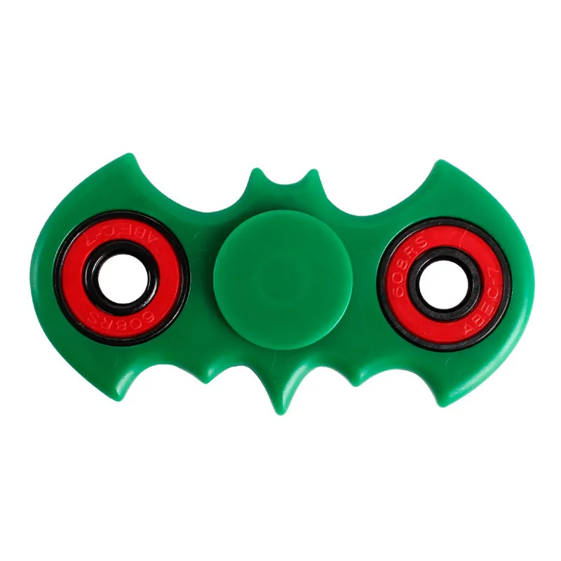 Bat Man Shape Hand Finger Spinner EDC Bearing Batman Stress Toy for Adult Kids 