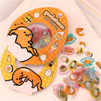 

Cute Cartoon Sanrio Gudetama Lazy Egg Sealing Stickers Diary Label Stickers Pack Decorative Diy Scrapbooking Stickers Escolar