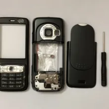 Для Nokia N73 корпус крышка батареи задняя крышка+ английская клавиатура