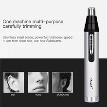 Rechargeable Nose Ear Trimmer Electric Beard Sideburns Eyebrow Cleaner Shaving Hair Removal Shaver Trim Cutter Machine