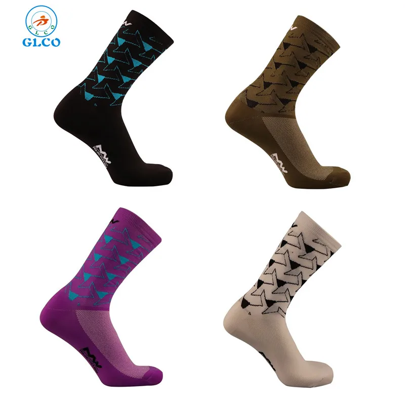 

New 2018 High Quality Professional Brand Sport Socks Breathable Road Bicycle Socks Outdoor Sports Racing Cycling Socks Footwear