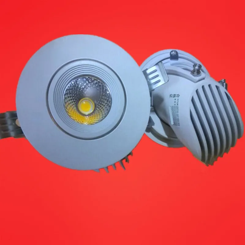 

Rotate 360 degrees 12W 15W LED COB chip downlight Dimmable Recessed LED Ceiling light Spot Light Lamp White/ warm white