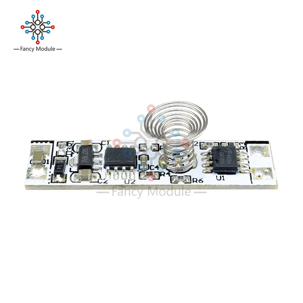 9V-24V 30W 3A Touch Switch Capacitive Sensor Module LED Dimming Control Lamps Active Components Three Mode Hard Light Controller