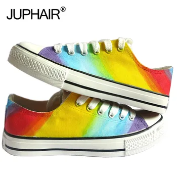 

New Shoes Men Mans Girl Hand-painted Flats EXO Galaxy Colorful Footwear Mens Shoes Sales Chaussure Mary Jane Ballet Espadrilles