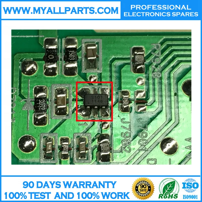 Power IC Marking Code S101 1139 or 1146 6pin for repair Powersupply of TV